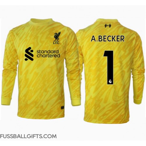 Liverpool Alisson Becker #1 Torwart Fußballbekleidung 3rd trikot 2024-25 Langarm
